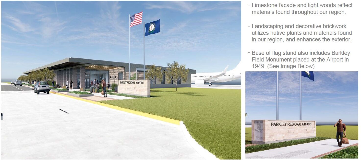 Barkley Regional Airport new terminal